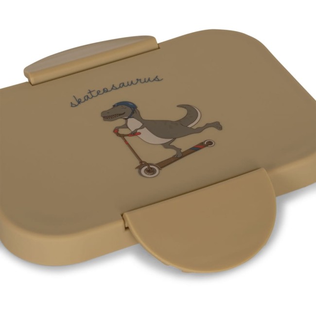 Konges Slojd lunch box skateosaurus – pudełko śniadaniowe dla dzieci