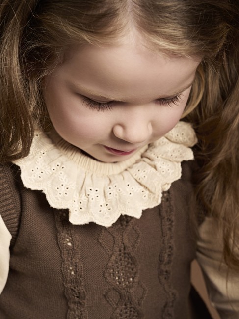 Bluzka dziecięca En fant Collar Sandshell