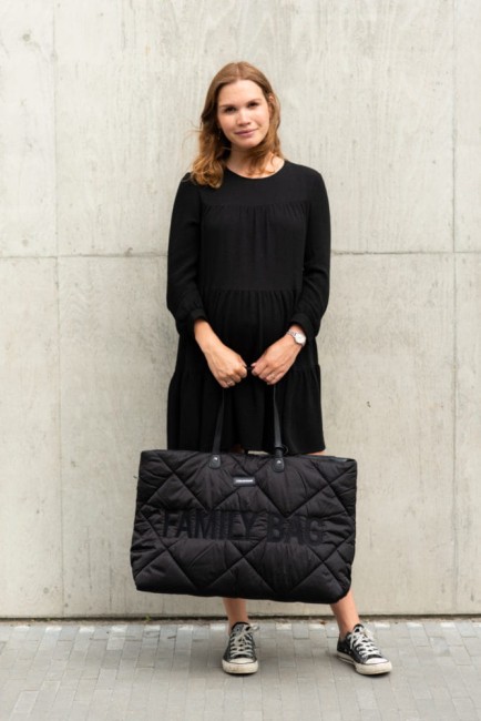 Torba Childhome Bag Pikowana czarna