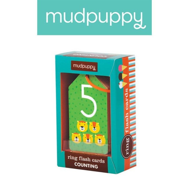 Mudpuppy karty do nauki liczenia Fiszki