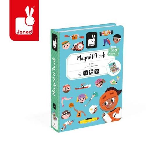 Janod Magnetibook Magnetyczna Sport