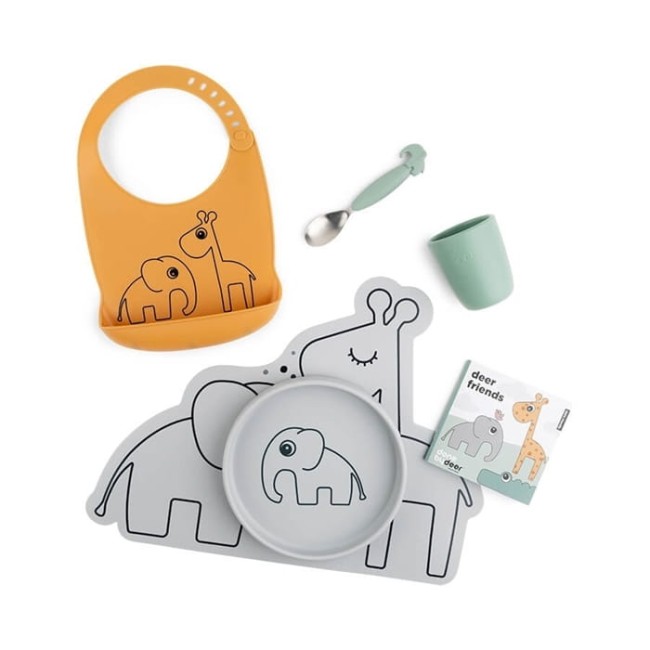 Zestaw Prezentowy Obiadowy Done by Deer Dinner Time Colour Mix 8126559