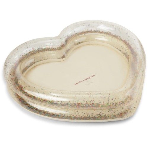 Konges Slojd basen Heart Transparent Cream