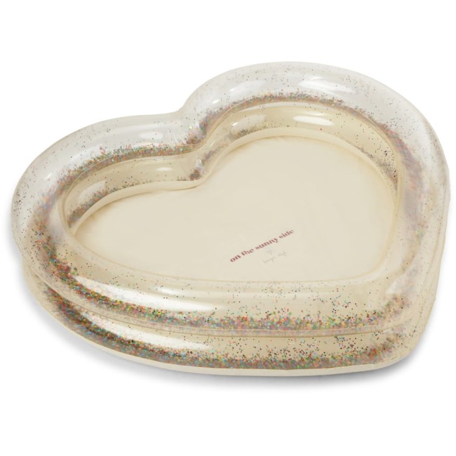 Konges Slojd basen Heart Transparent Cream