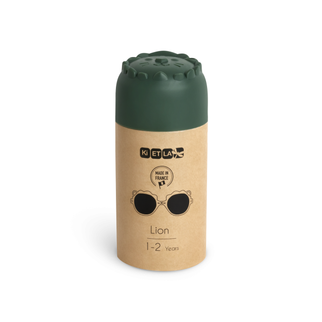Okulary przeciwsłoneczne KiETLA Lion Green dla dzieci