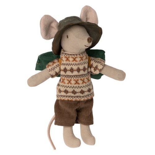 Myszka Maileg Hiker mouse Big brother SS23