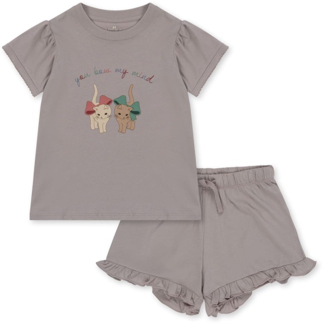 Konges Slojd zestaw Famo Frill Gull Grey