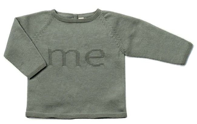 Li&me sweterek cotton Moi mint