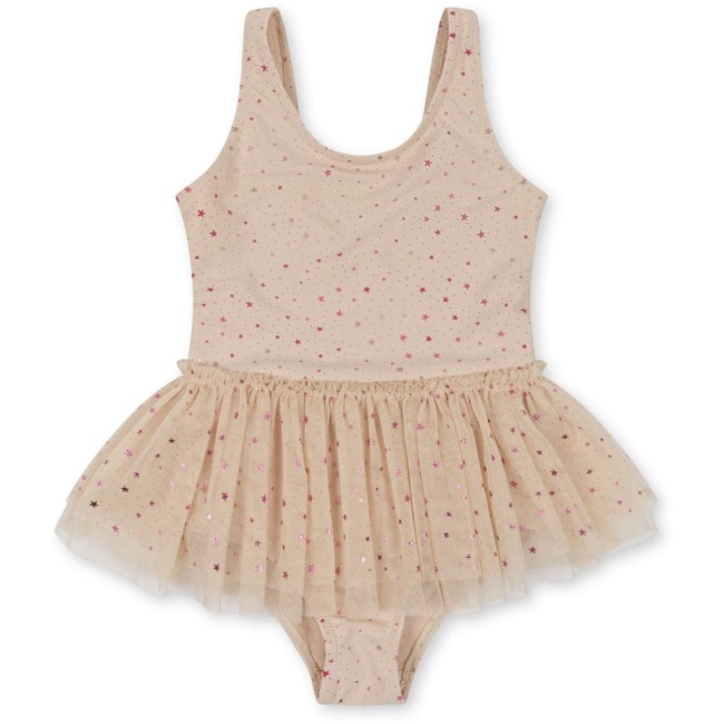 Konges Slojd strój kąpielowy Strut Etoile Pink Sparkle