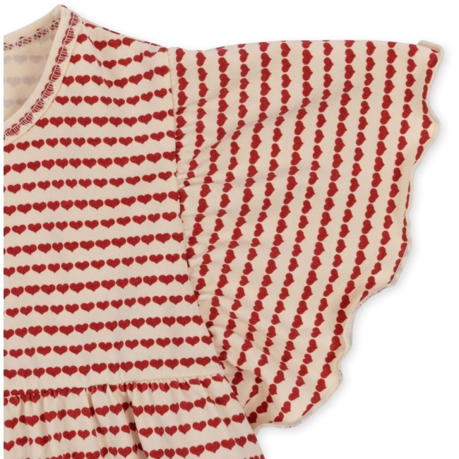 Sukienka Konges Slojd basic dress Heart on a String