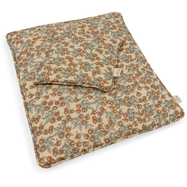 Konges Slojd doll bedding pościel dla lalki orangery beige
