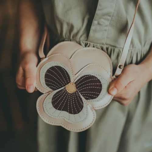 Dziecięca portmonetka Donsje Amsterdam Toto Purse Violette