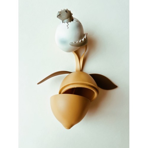 Etui na smoczek Konges Slojd Lemon