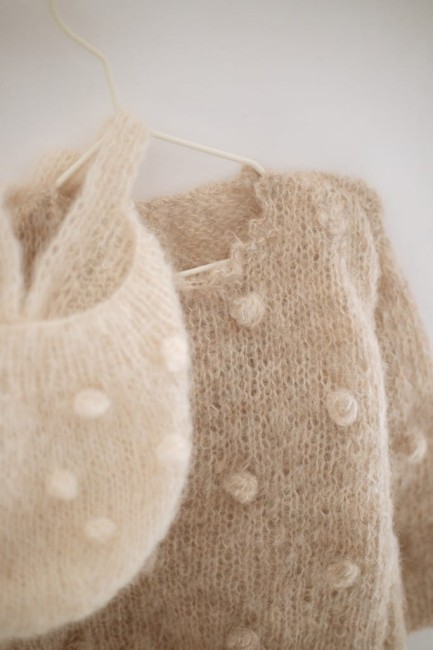 Booboo sweter chmurka beż