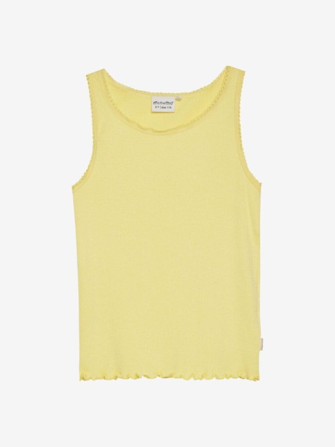 Minymo top rib sundress