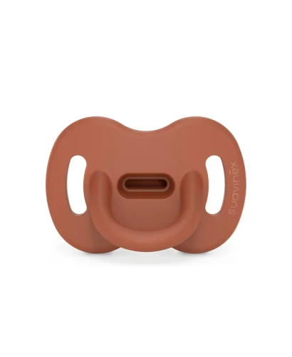 Suavinex fizjologiczny sx pro silikonowy colour essence 0-6 m ceglasty