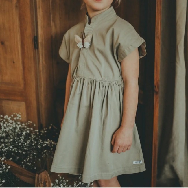 Donsje sukienka Byzou Olive Grey