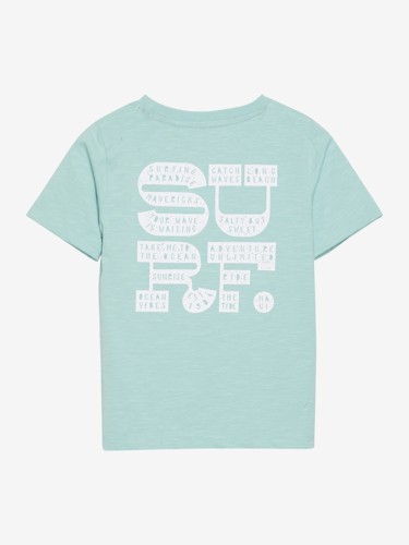 Minymo ss dusty jade green - tshirt dla dzieci