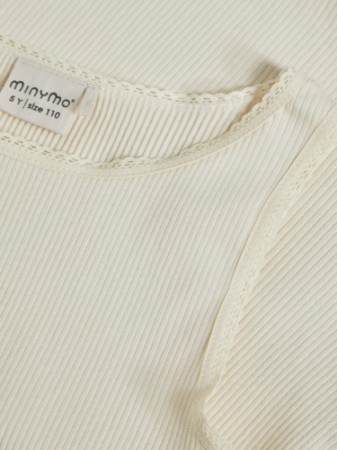 Minymo top Rib seedpearl