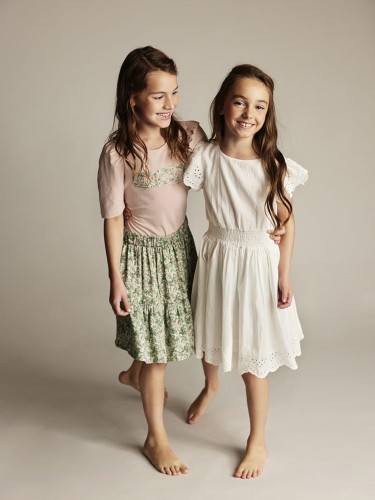 Creamie sukienka Embroidery cloud