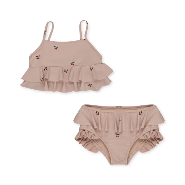 Konges Slojd strój kąpielowy Manuca bikini cherry blush KS4693
