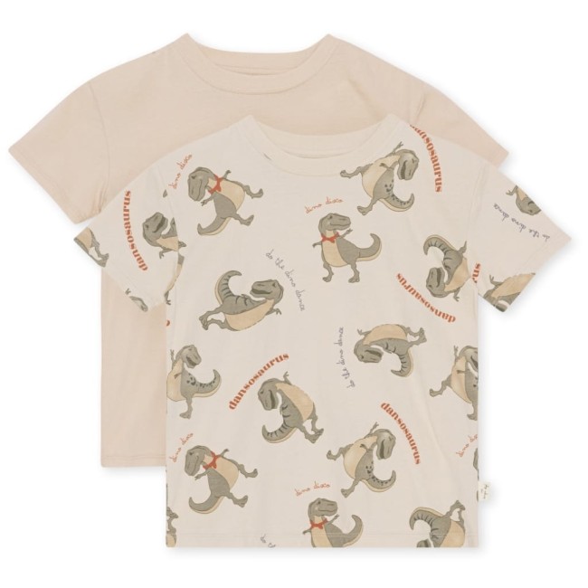 Konges Slojd koszulka Famo Dansosaurus/French oak