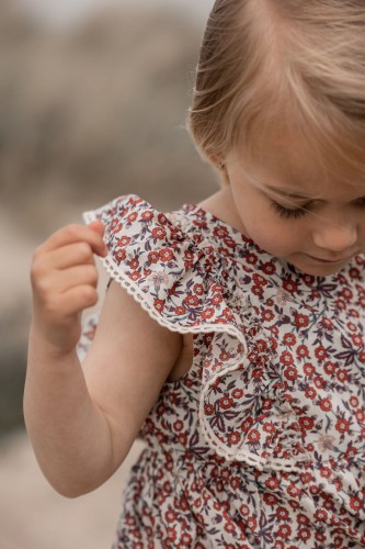 Huttelihut sukienka Isabell Dress Print Empress Red SS23