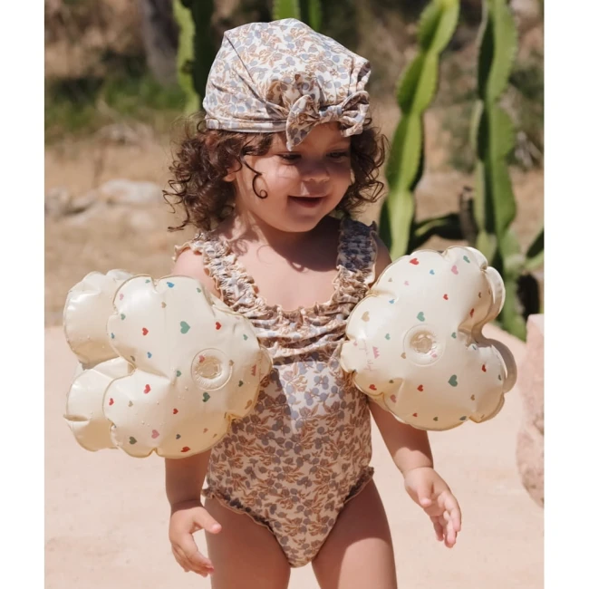 Konges Slojd motylki do pływania Multi hearts