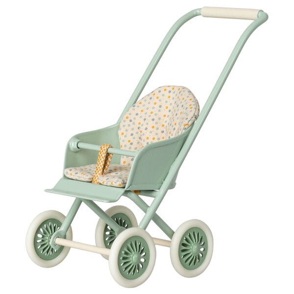Maileg Akcesoria dla lalek Stroller Mint 11-3100-00