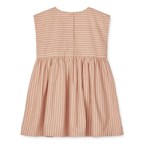 Sukienka Liewood Nira Stripes tuscany rose/creme de la creme