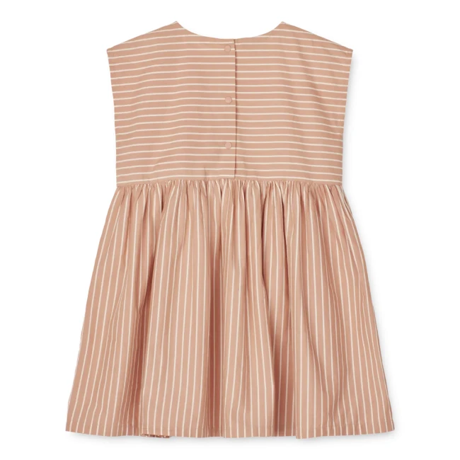 Sukienka Liewood Nira Stripes tuscany rose/creme de la creme