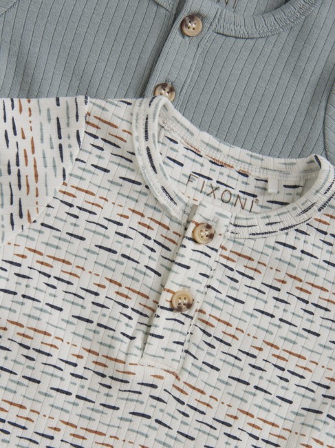 Fixoni body niemowlęce 2-pack Abyss