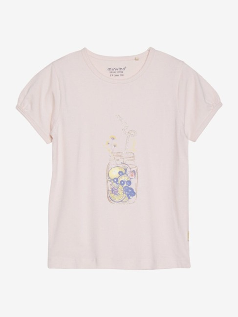 Minymo t-shirt SS peach whip