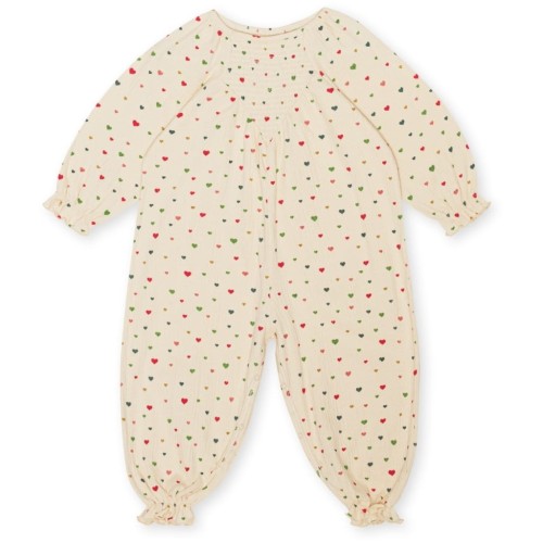 Konges Slojd pajacyk Chleo Multi hearts