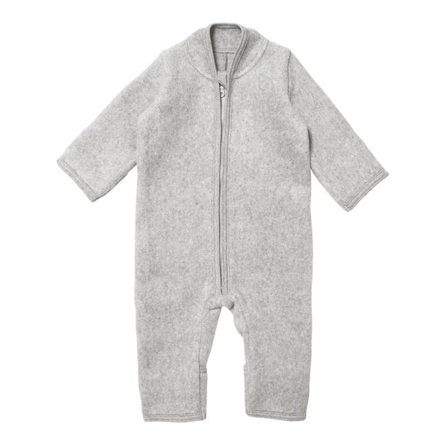 HUTTEliHUT kombinezon Perfy cotton fleece light grey melange 3708CLG