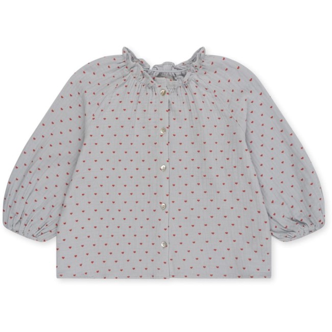 Konges Slojd koszula Irma Du Coeur Glacier