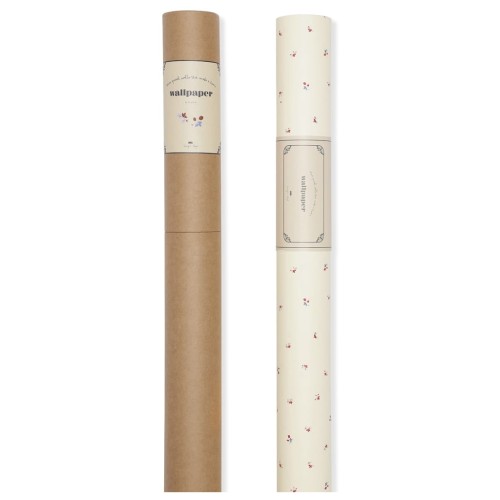 Konges Slojd tapeta bloom red blue