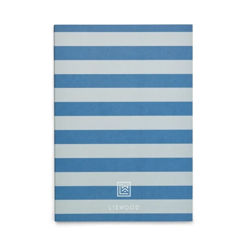 Liewood zestaw zeszytów Sidney Alphabet Stripe mix