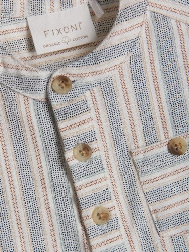 Romper Fixoni Woven India Ink 422523 7199