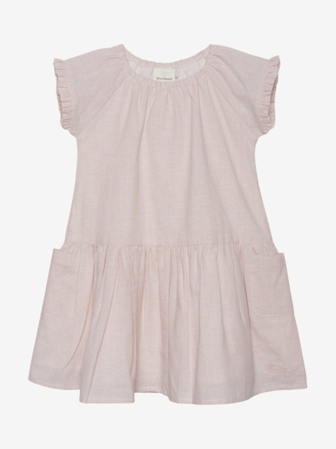 En Fant sukienka Dress Woven Stripe Misty Rose 220272 5034