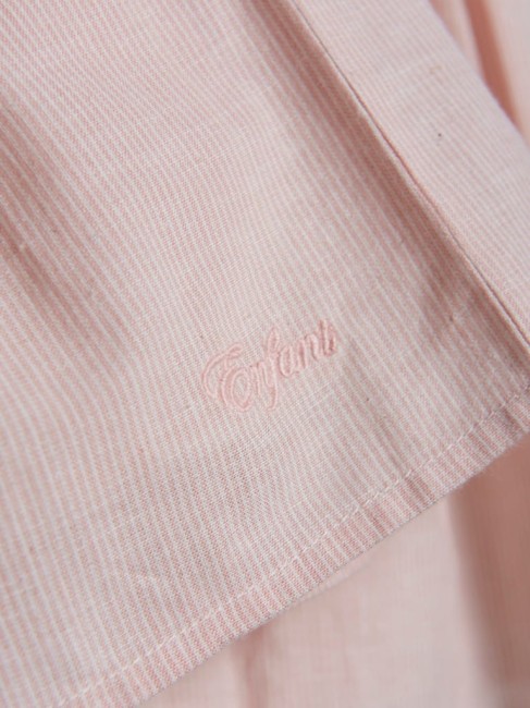 Sukienka En Fant Woven Stripe Misty Rose 220272 5034