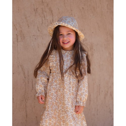 Konges Slojd Luna sukienka orangery blue SS23