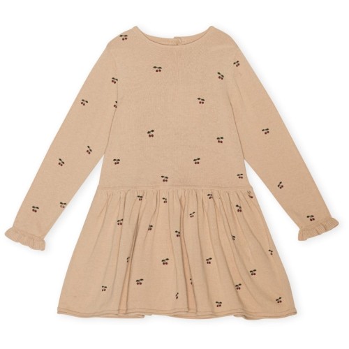 Konges Slojd sukienka dzianinowa Dolly cherry