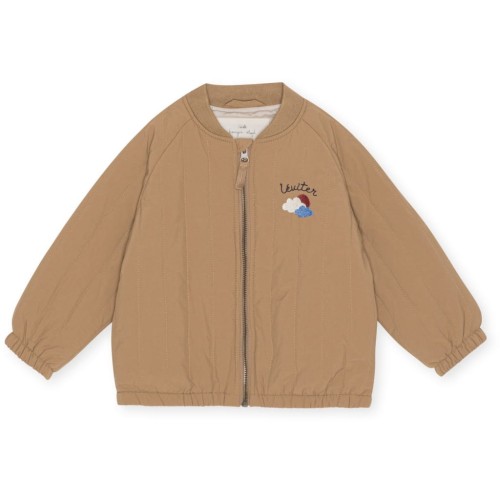 Konges Slojd Toasted Coconut kurtka bomberka dla dzieci z kolekcji Spring Summer 2023