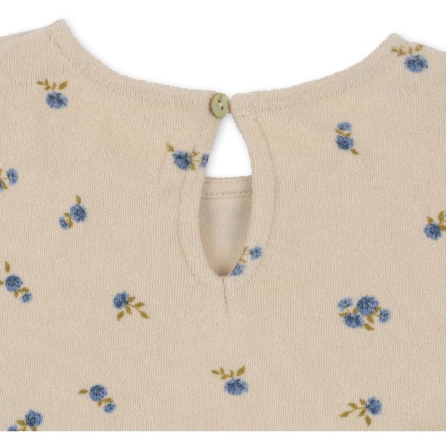 Konges Slojd Itty Bonderose Blue sukienka dla dzieci z kolekcji Spring Summer 2023