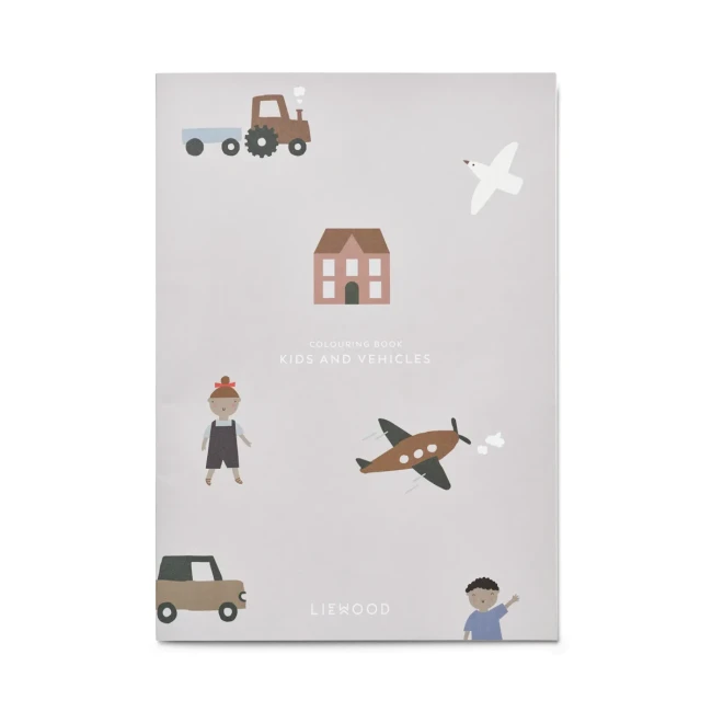 Liewood kolorowanka Odell vehicles/downtown mix