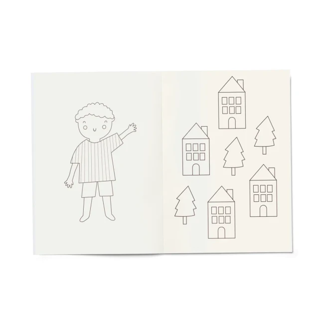 Kolorowanka Liewood Odell vehicles/downtown mix