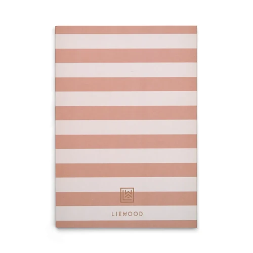 Zestaw zeszytów Liewood Sidney peach/leo mix