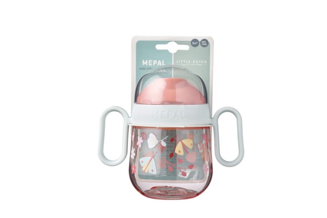Little Dutch Mio Flowers Butterflies 200 ml - Kubek niekapek dla dzieci