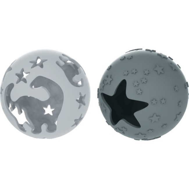 Zestaw piłek Konges Slojd - 2 pak piłka activity balls dino quarry blue